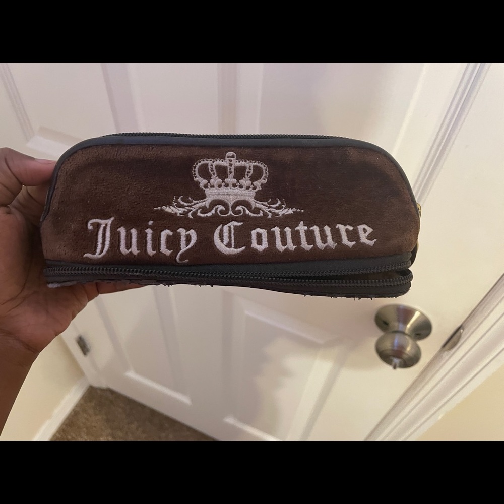 Juicy couture makeup bag
